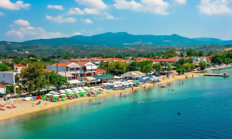 Agiokampos Luxurious Resort Loutrá Edipsoú Eksteriør bilde